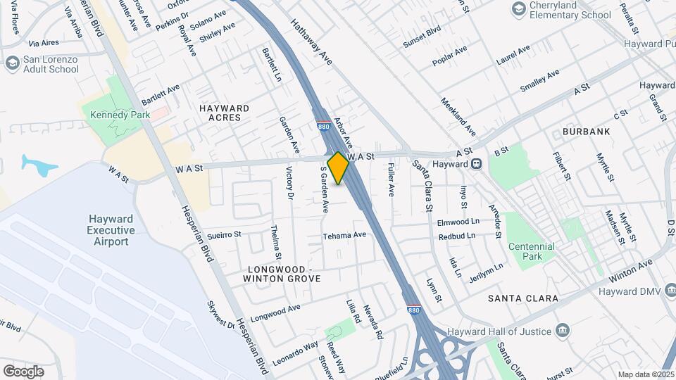 22226-22234 S Garden Ave Map and Location Details
