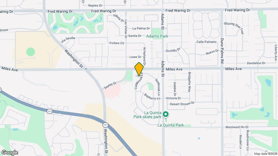 45055 Coldbrook Ln Map and Location Details