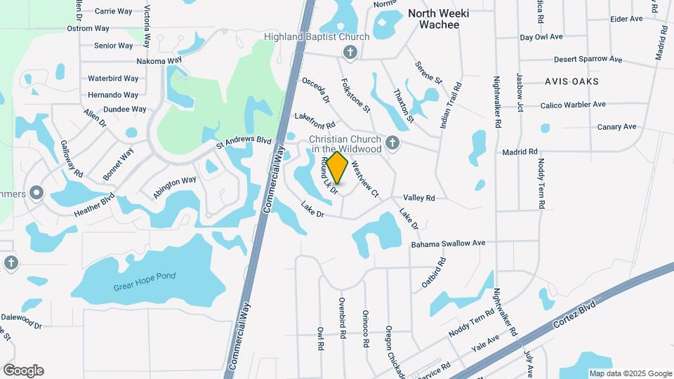 9541 Round Lk Dr Map and Location Details