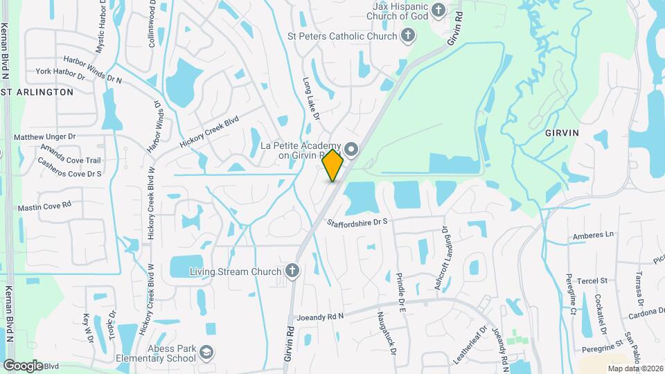 605 Staffordshire Dr E Mapa y Detalles de la Ubicación