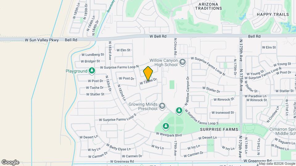 18057 W Tasha Dr Map and Location Details