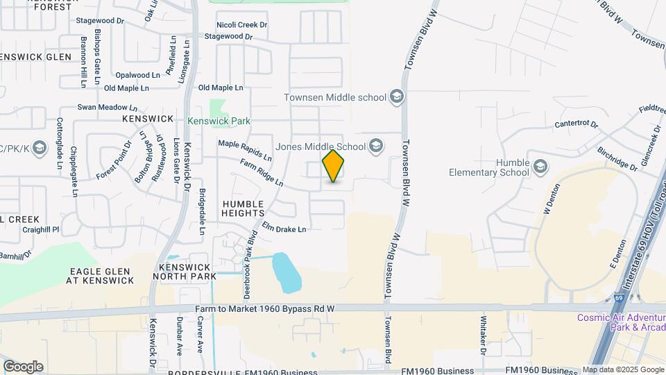9039 Farm Ridge Ln Map and Location Details