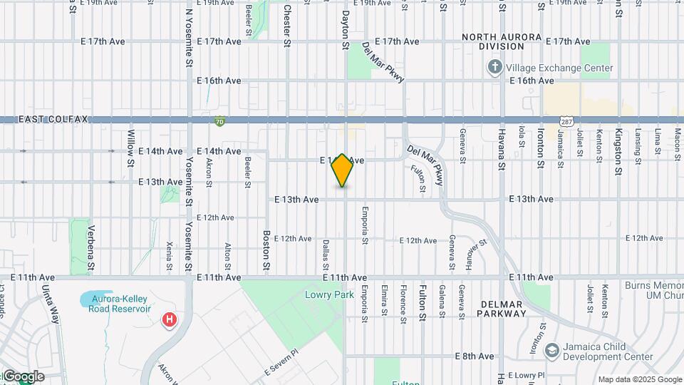 1311 Dayton St Map and Location Details