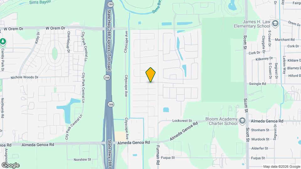 2706 Skyview Downs Dr Map and Location Details