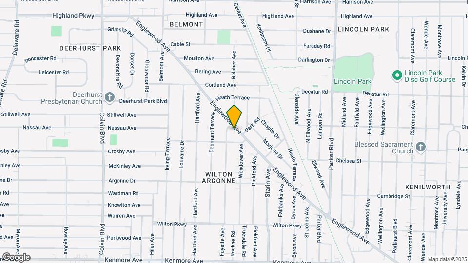 786 Englewood Ave Map and Location Details