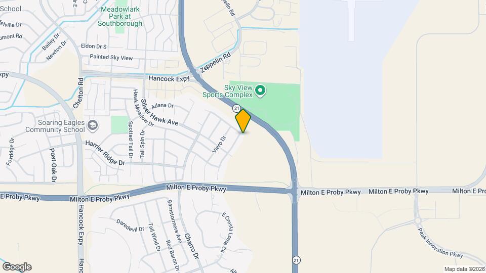 3121 Poughkeepsie Dr Map and Location Details