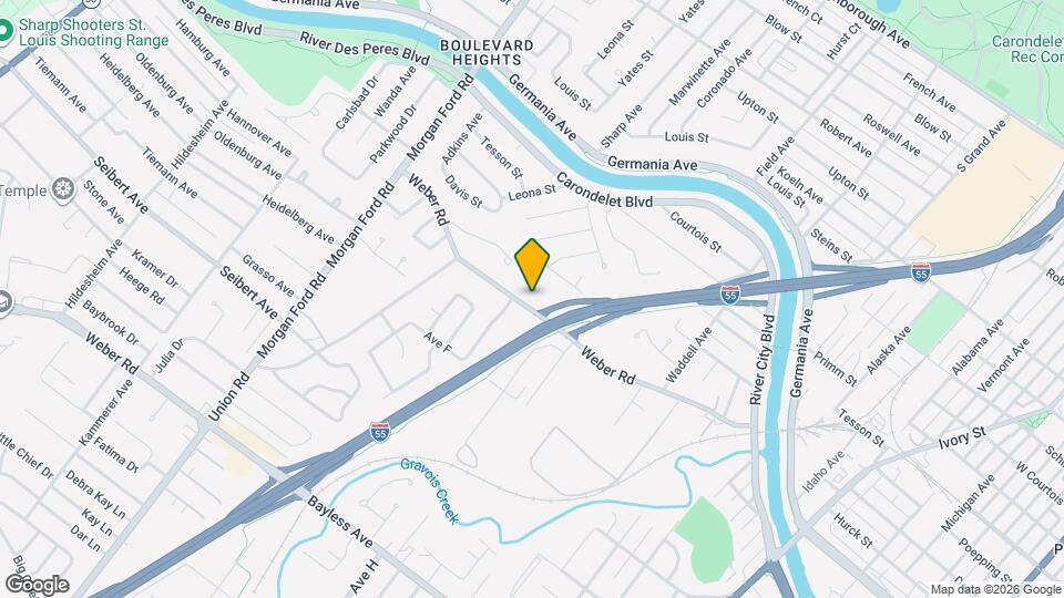 3939 Weber Rd Map and Location Details