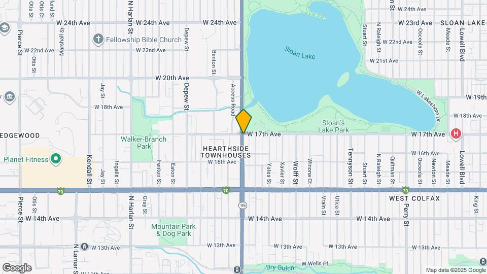 1694 Sheridan Boulevard Map and Location Details