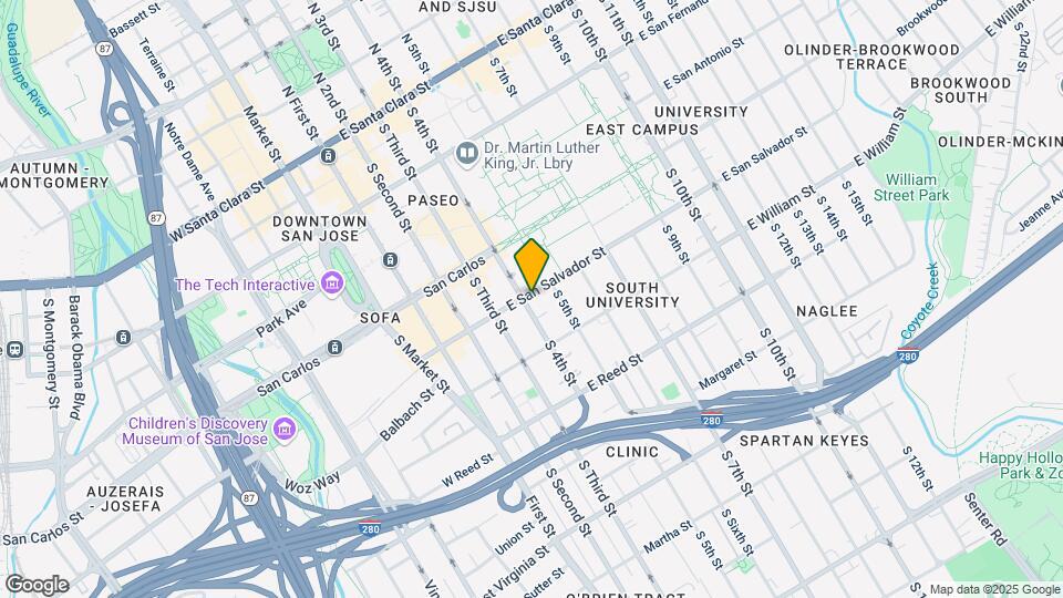 402 S 4th St Map and Location Details