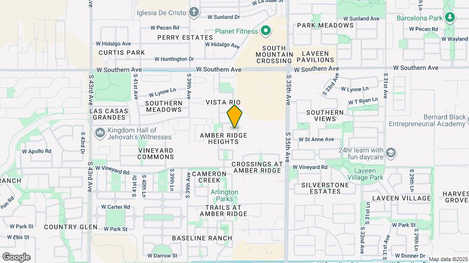 3710 W Lydia Ln Map and Location Details