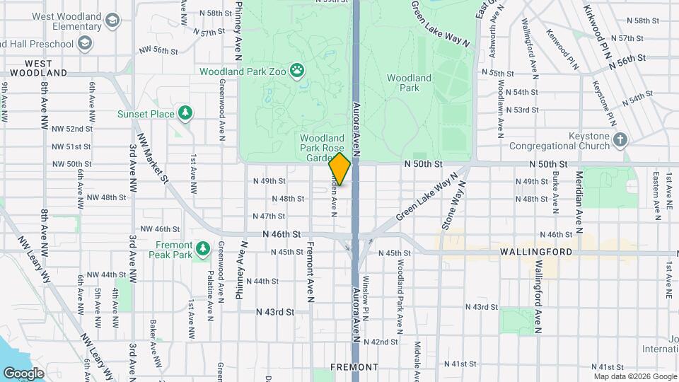 4812 Linden Ave N Map and Location Details