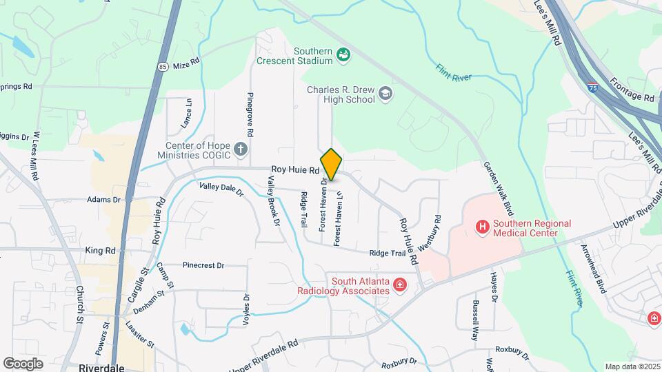 6326 Forest Haven Ln Map and Location Details