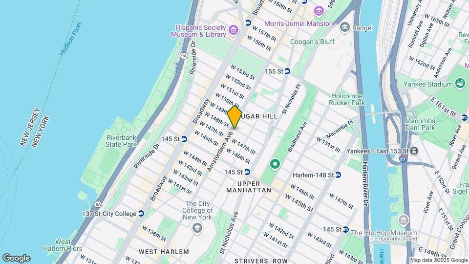 1773 Amsterdam Ave Mapa y Detalles de la Ubicación