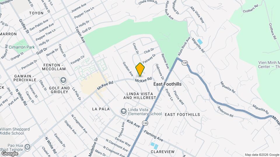 5318 Fairway Dr Map and Location Details