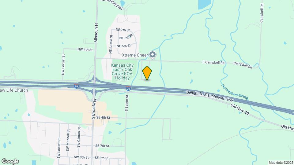 505 NE 1st St Map and Location Details