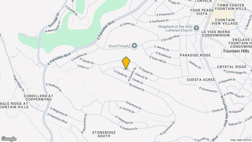 15615 Chicory Dr Map and Location Details