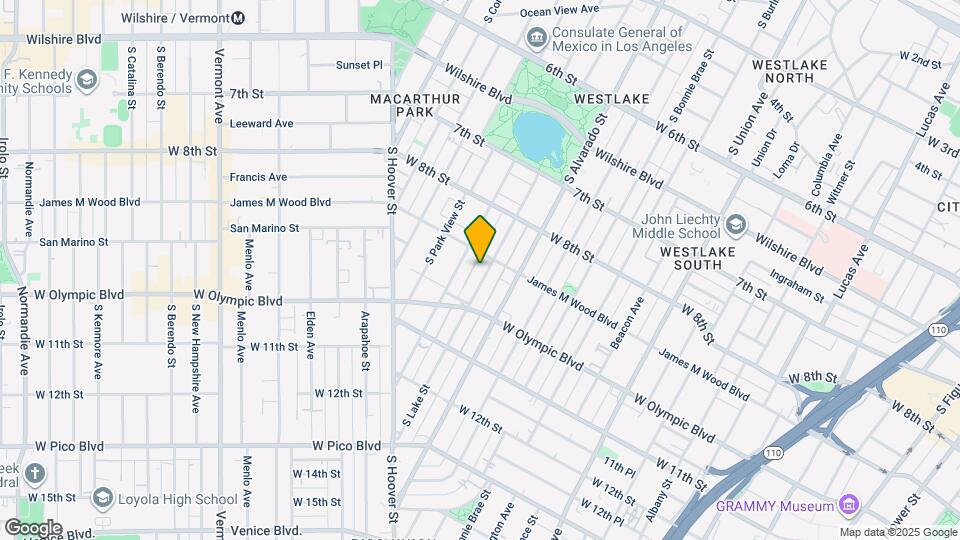 919 S Lake St Map and Location Details