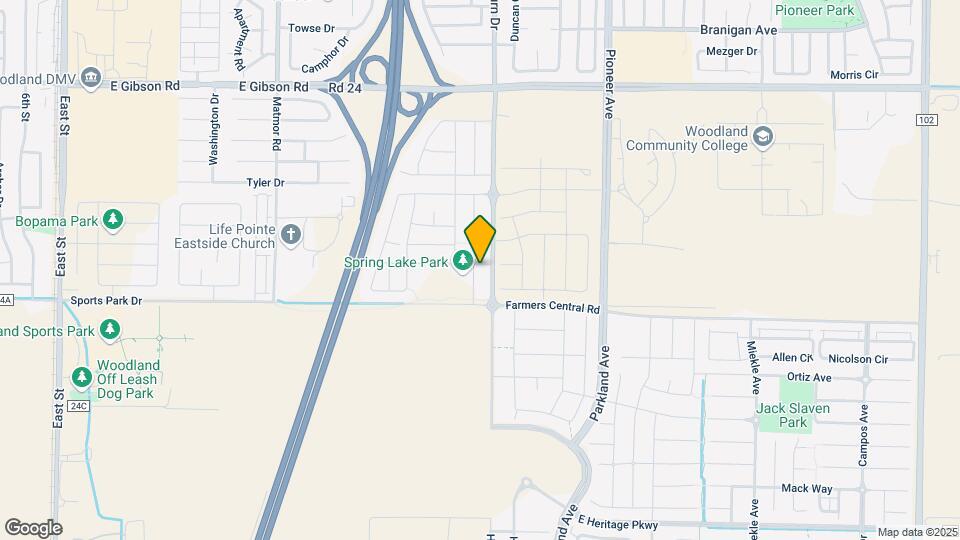 1561 Osborn Dr Map and Location Details