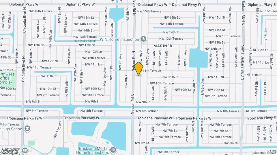 1028 NW 7th Pl Map and Location Details