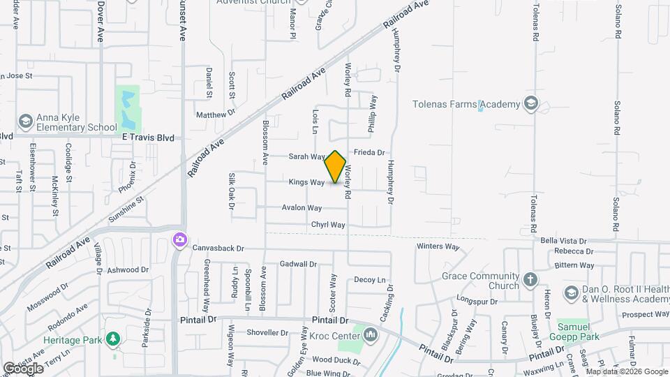 507 Kings Way Map and Location Details