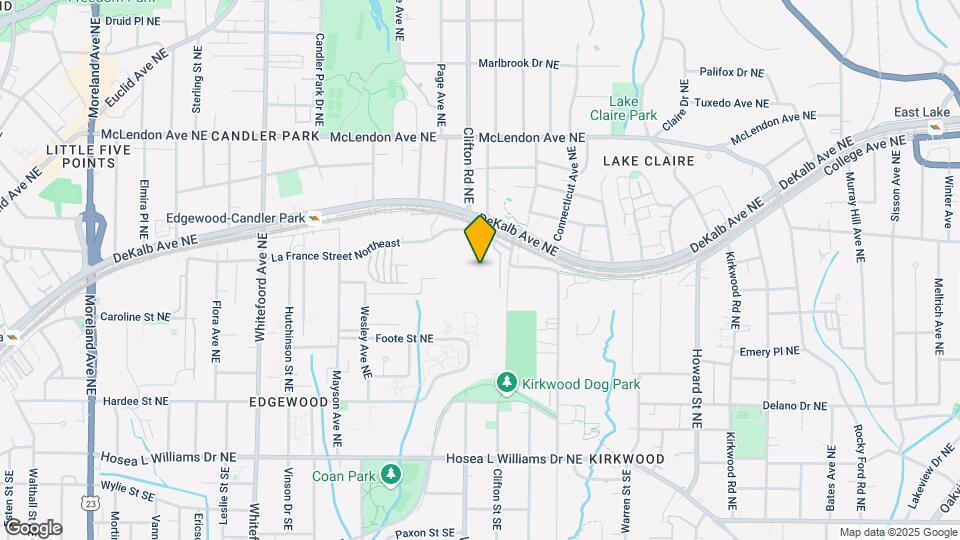 1661 La France Street Northeast Map and Location Details