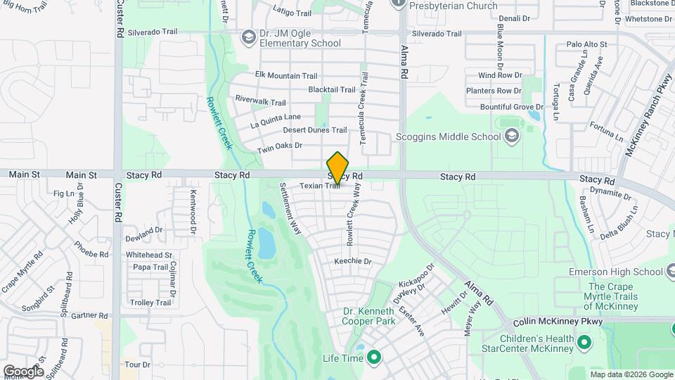 8009 Texian Trail Map and Location Details