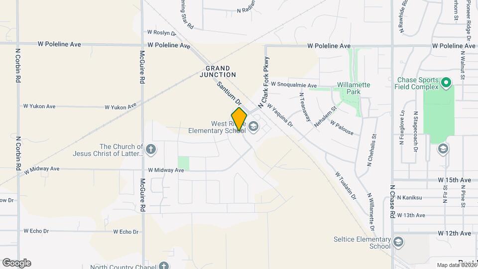 1847 N Clark Fork Pkwy Map and Location Details