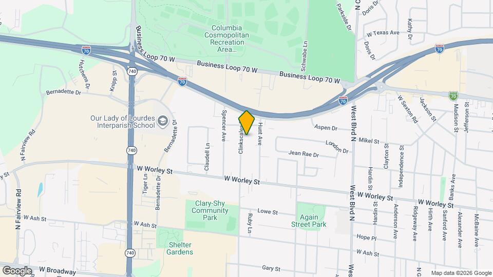 722-724-724 Clinkscales Rd Map and Location Details