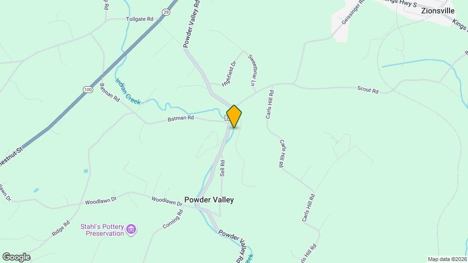 6711 Powder Valley Rd Map and Location Details