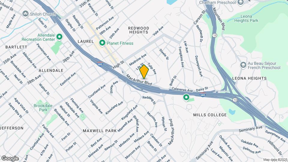4618 MacArthur Blvd Map and Location Details
