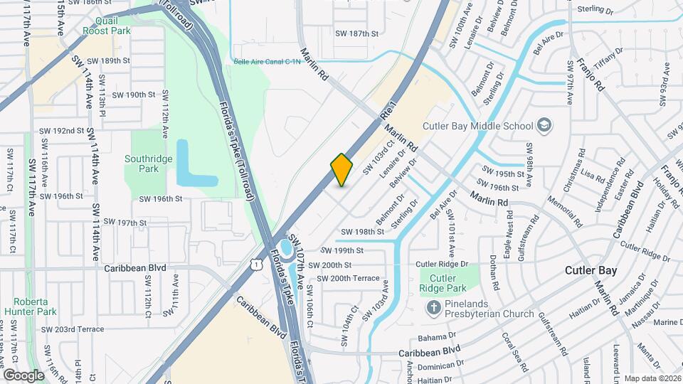 19624 SW 103rd Ct Map and Location Details