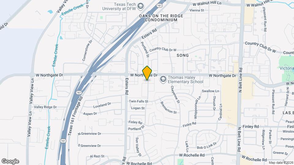 3607 Portland St Map and Location Details