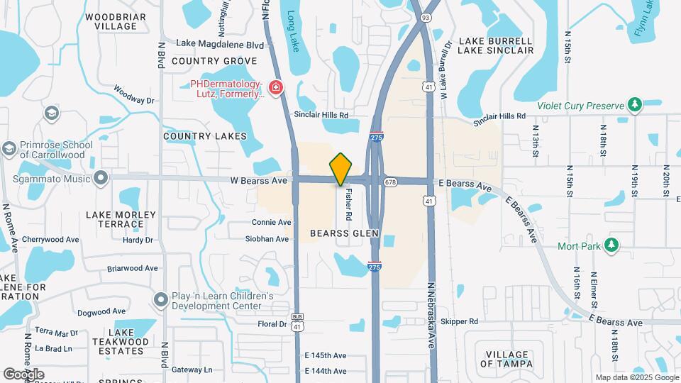 14935 Pine Crest Rd Map and Location Details