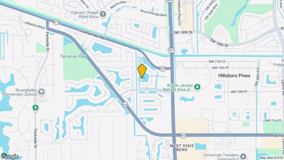 7586 NW 60th Ln Map and Location Details