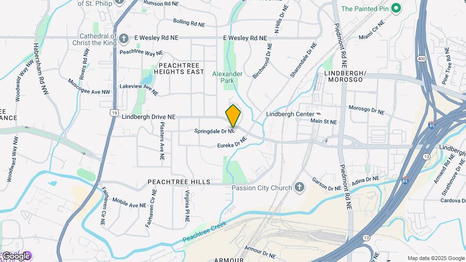 326 Springdale Dr NE Map and Location Details