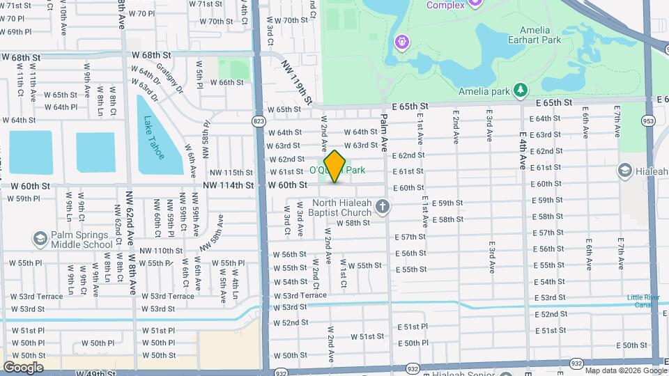 160 W 60th St Map and Location Details