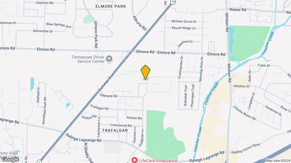 2257 Goldbrier Ln Mapa y Detalles de la Ubicación