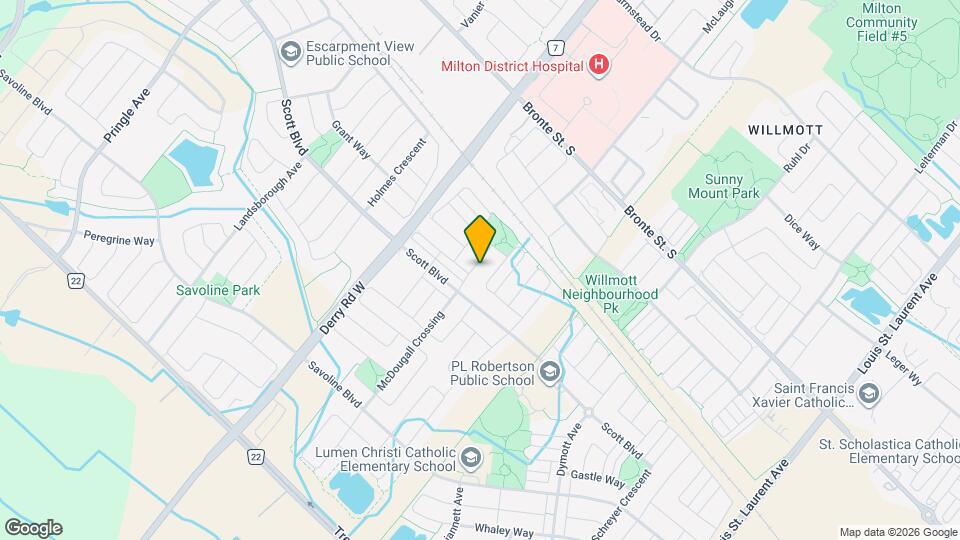 180 McDougall Crossing Map and Location Details