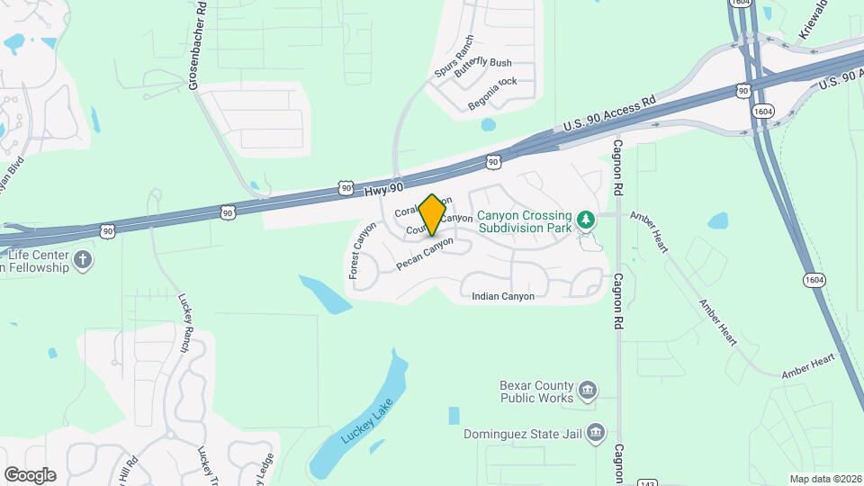 11235 Pecan Canyon Map and Location Details