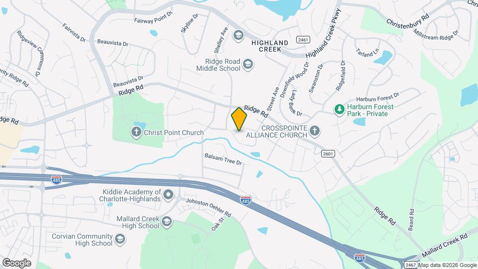 6415 Glenolden Dr Map and Location Details