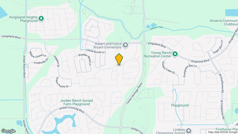 1707 Benbrook Hollow Ln Map and Location Details