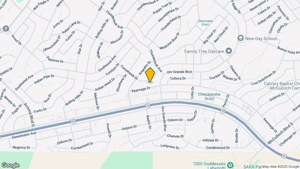 3181 Kearsage Dr, Unit 3 Map and Location Details