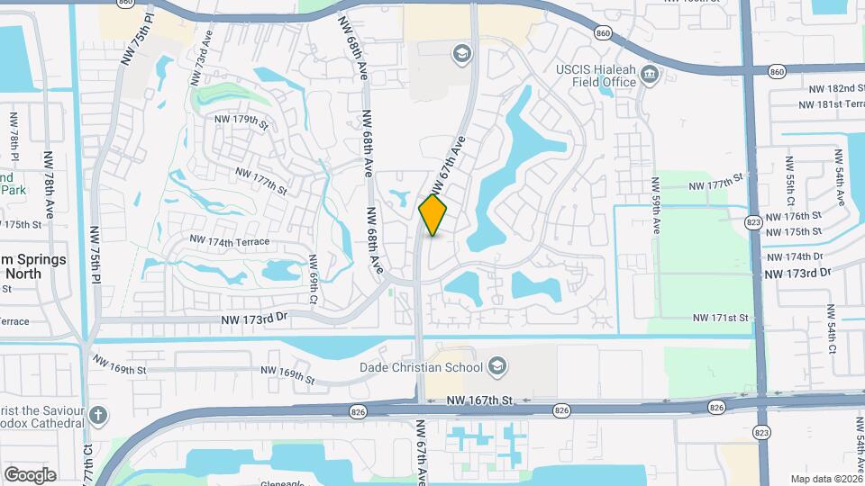 17361 NW 66th Pl Map and Location Details