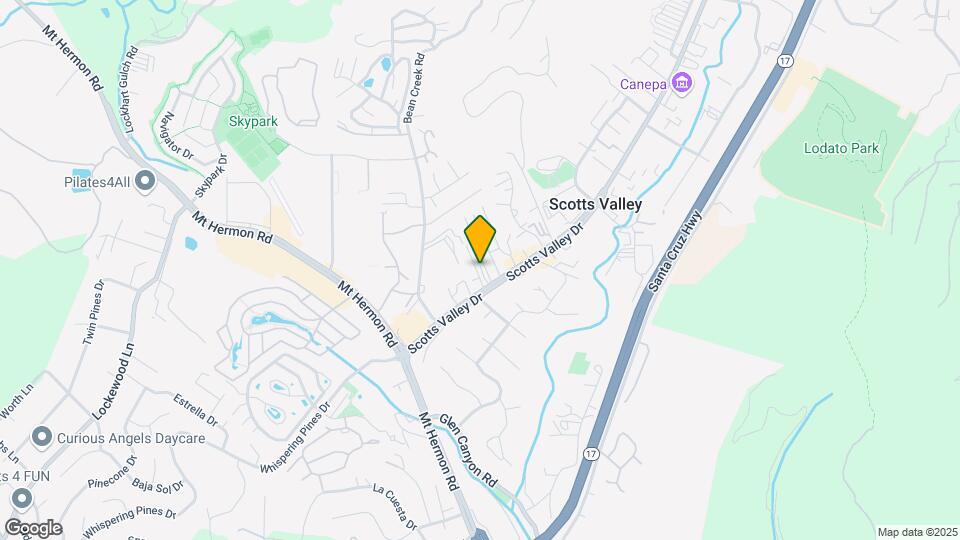 4203 Scotts Valley Dr Map and Location Details
