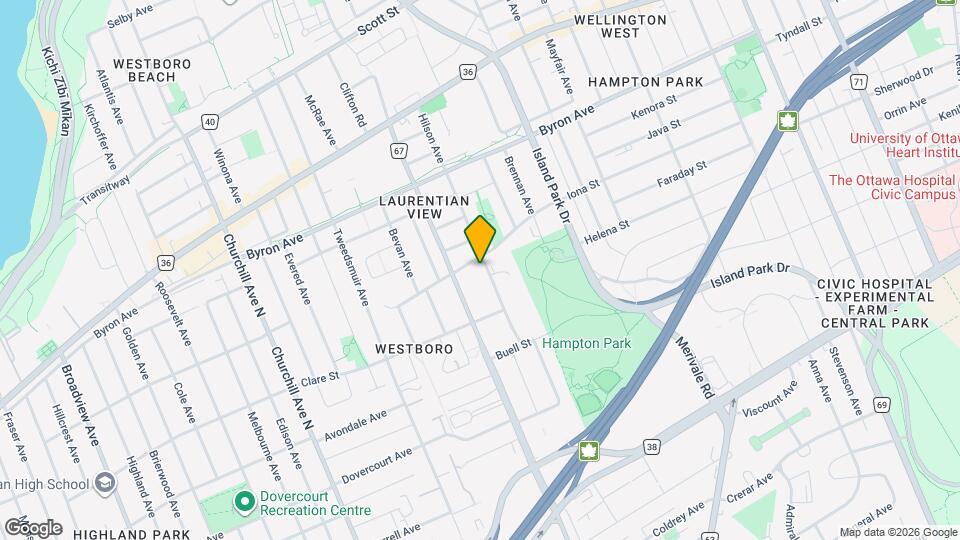 518 Hilson Ave Map and Location Details