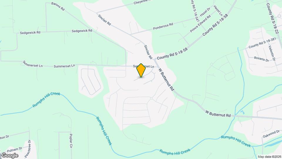 125 Avalon Rd Map and Location Details