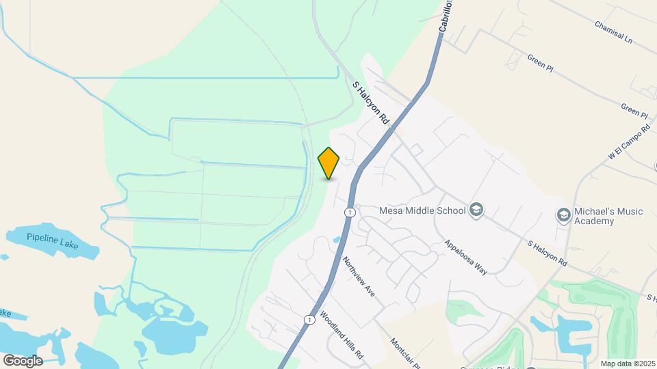 744 Hermosa Vista Way, Unit C Map and Location Details