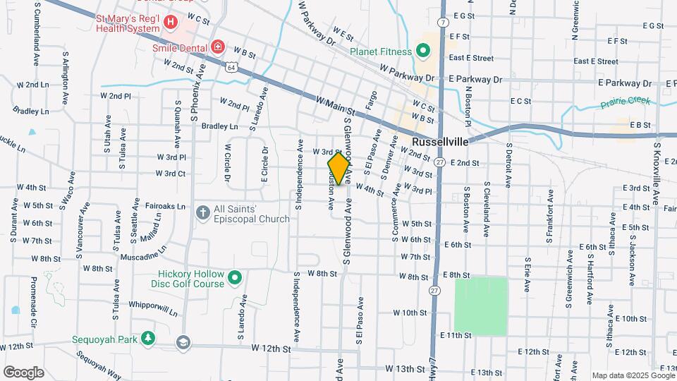 611 W 4th St Map and Location Details