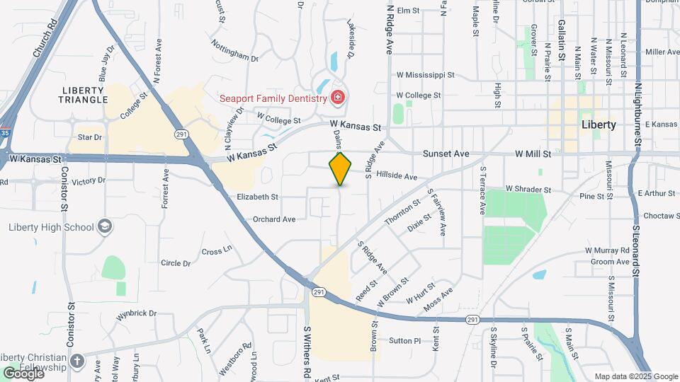 213 Dains St Map and Location Details