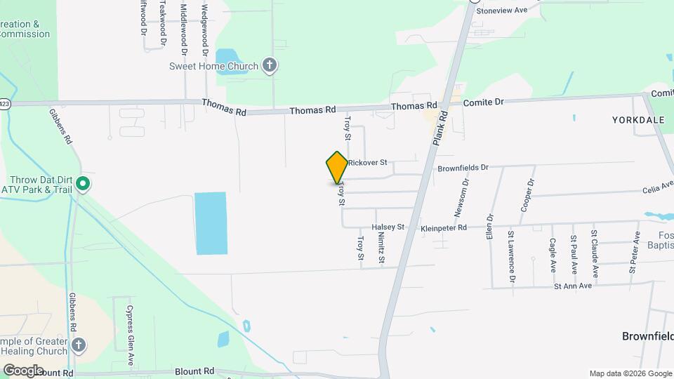 11965 Troy St Map and Location Details